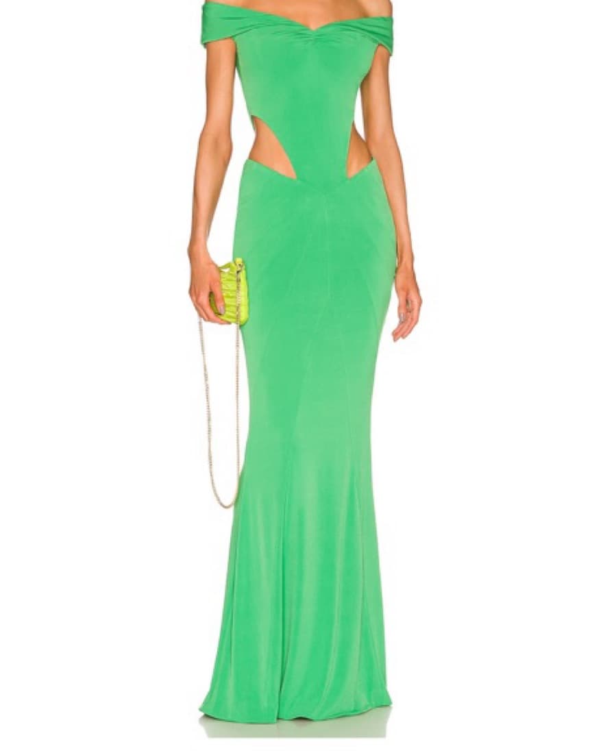 Green Retrofete Dress - Image 3