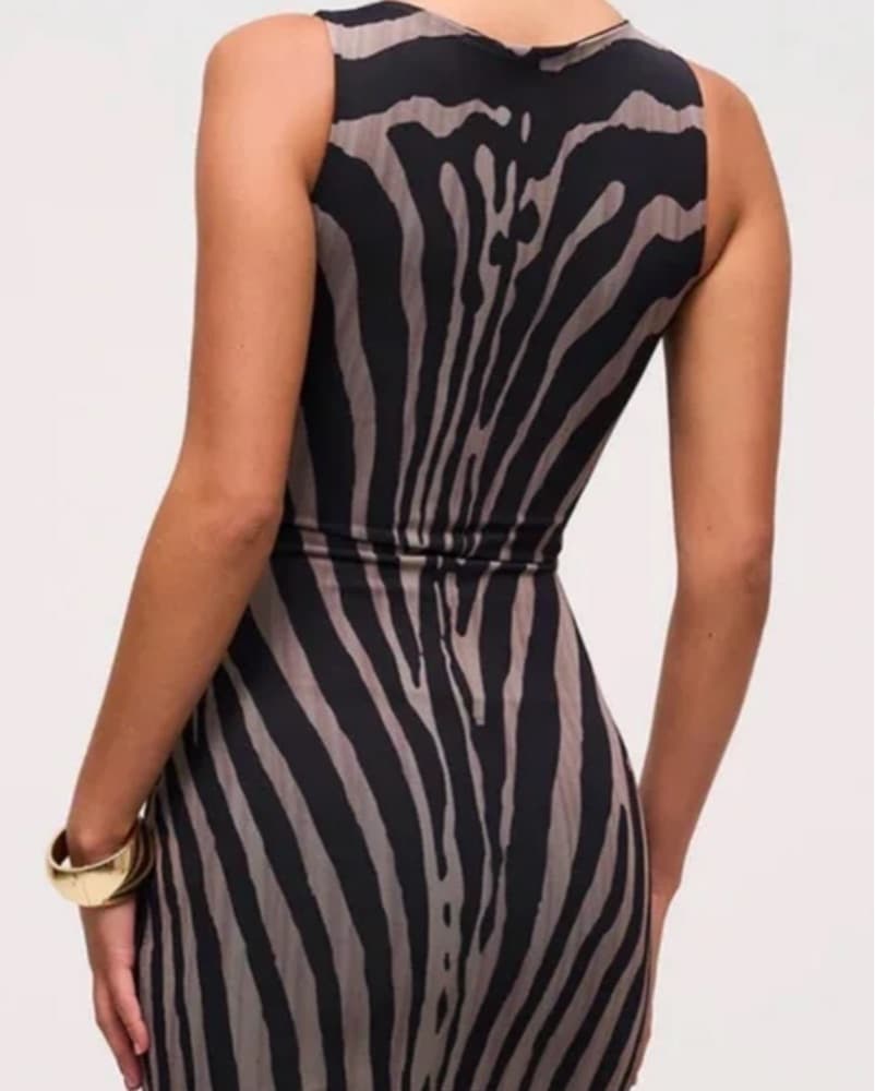 Murci Zebra Bodycon Mini - Image 3
