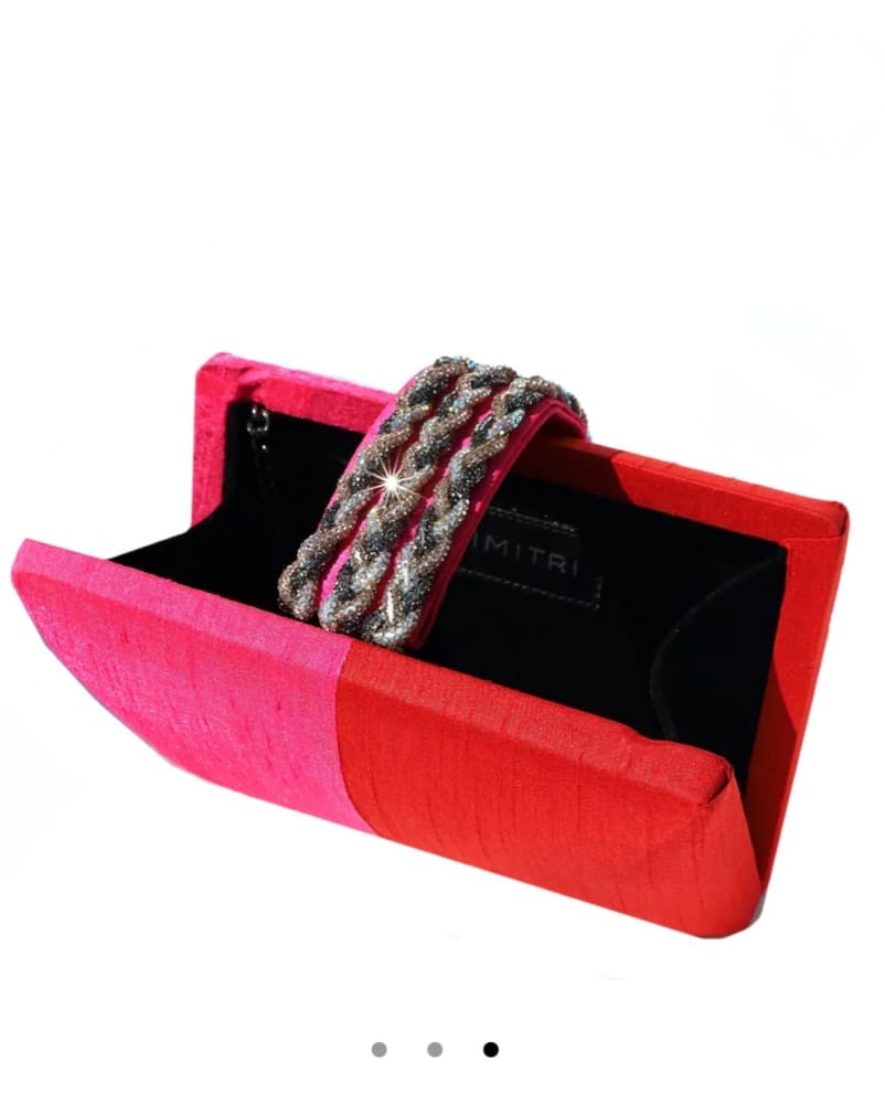 Simitri Pink Red Clutch - Image 2