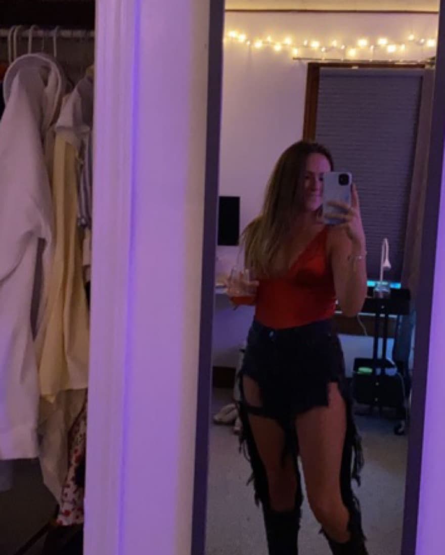Red Lace body Suit  - Image 2