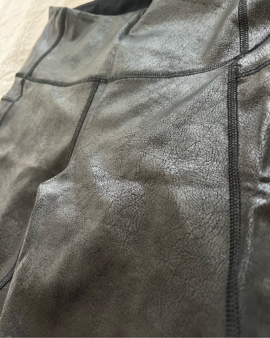 Faux Leather Leggings - Image 5