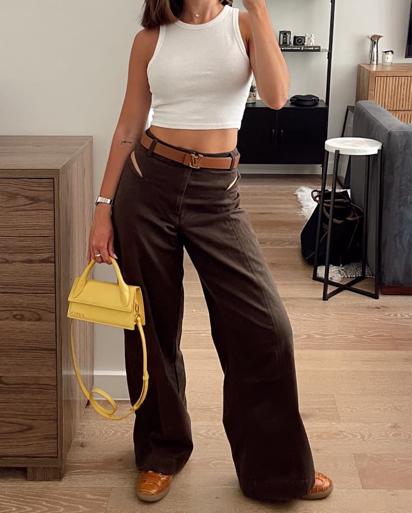 Jaquemus - Le Chiquito Mustard Crossbody - Image 2