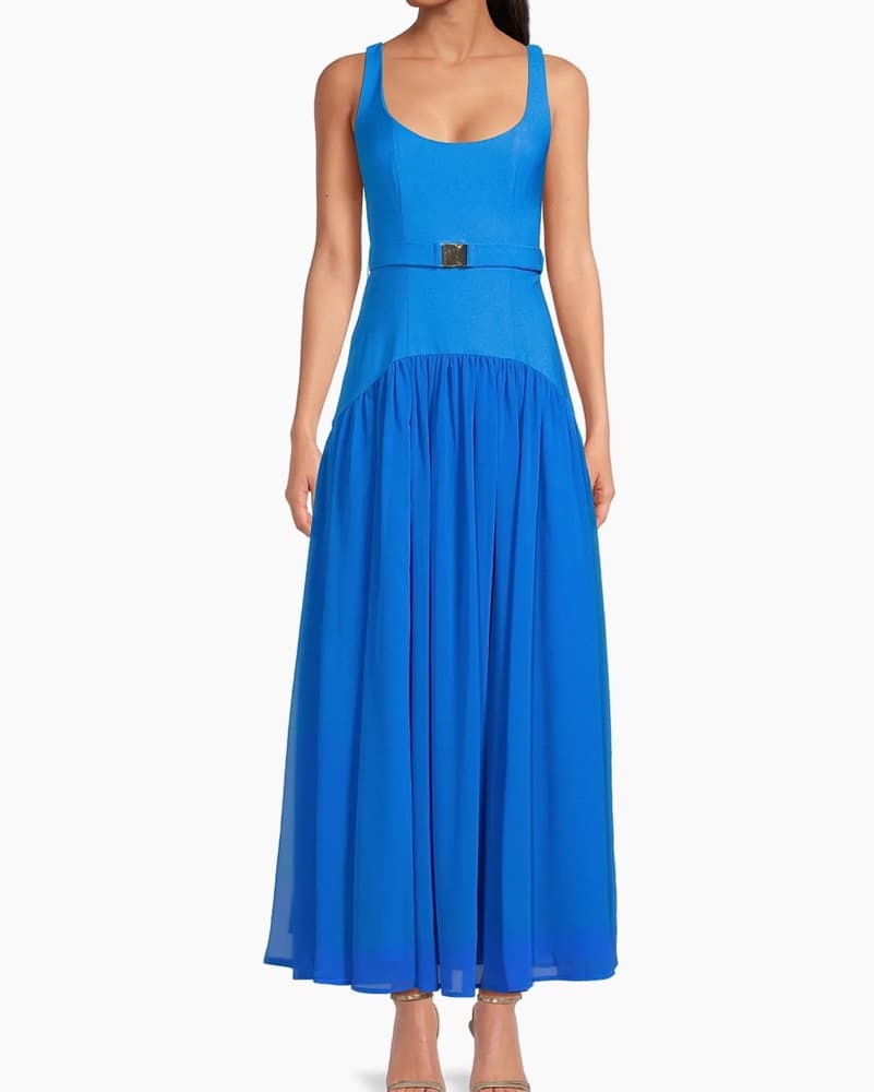 Hutch Vibrant Blue Maxi Dress - Image 1