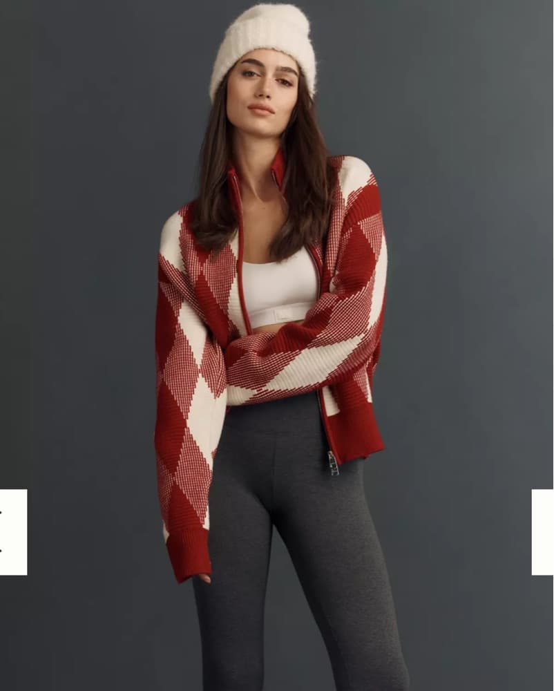 Anthropologie Red Varley Sweater - Image 1