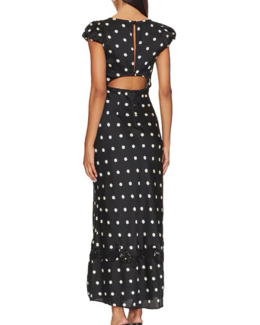 Butterfly Babe Lace Maxi Dress - Image 3