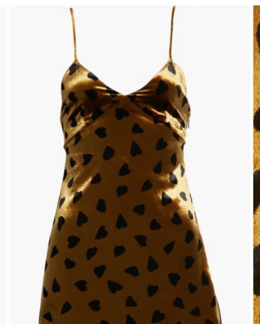 Saint Laurent Velvet Gold Dress  - Image 5