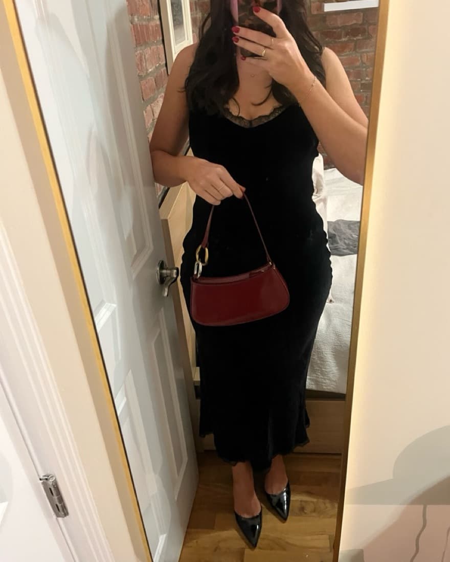 LoveShackFancy Venus Velvet Midi - Image 2