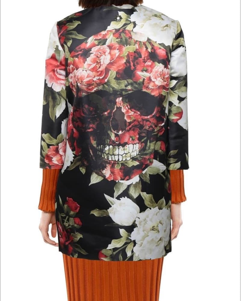 Philipp Plein Satin Floral Jacket - Image 3