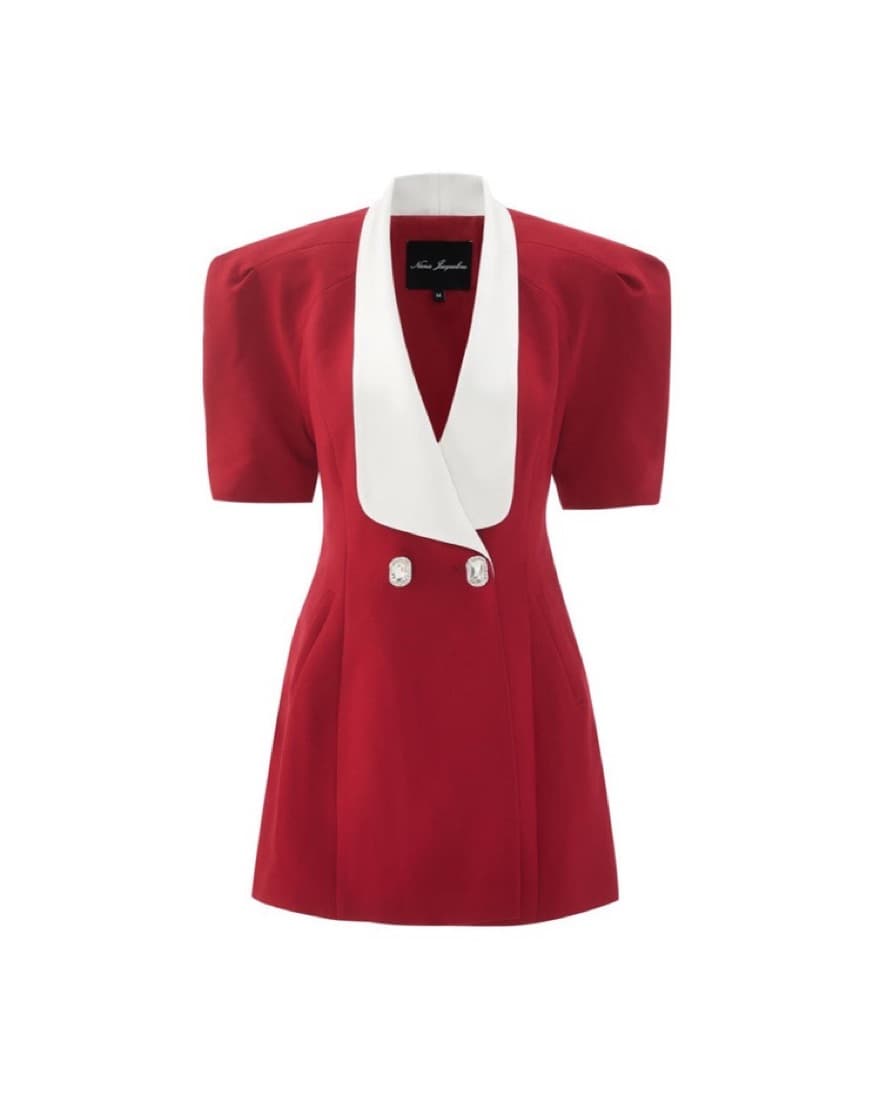 Nana jacqueline Red Bow Dress - Image 1