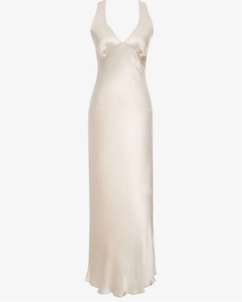 Sunset Strip Maxi Dress | Champagne - Image 1