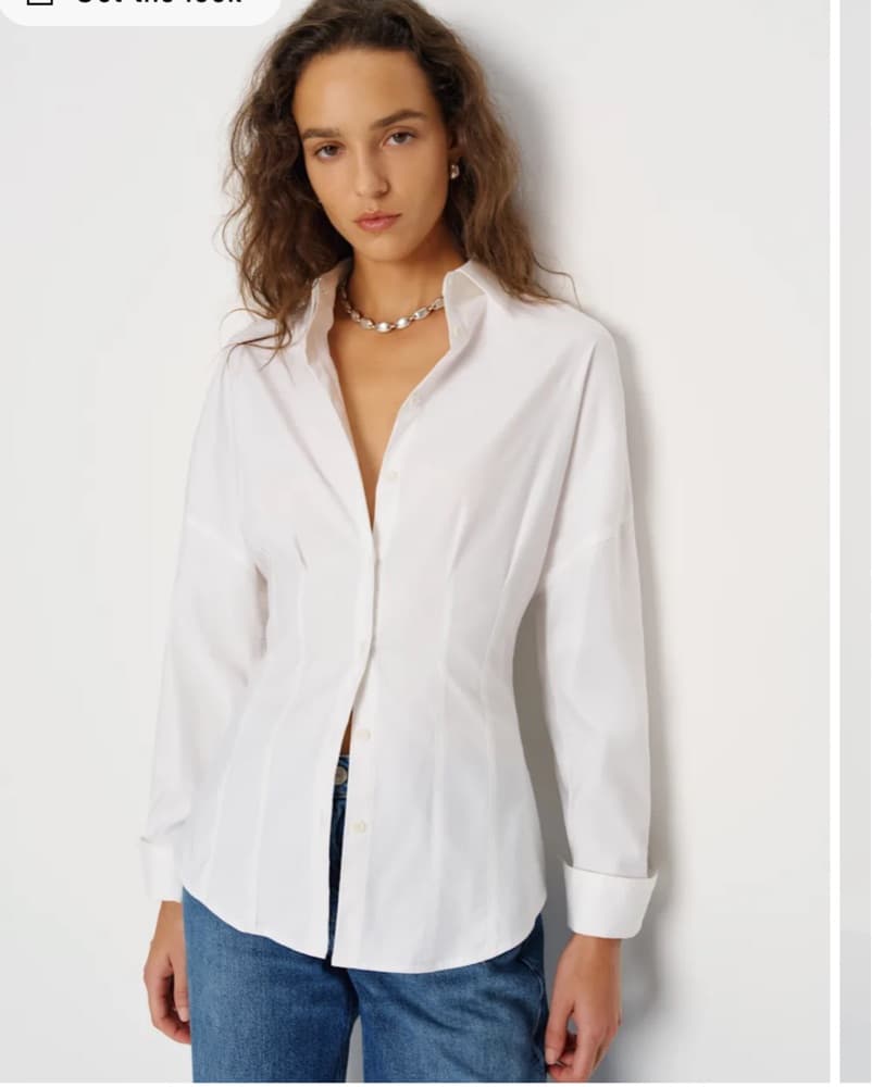 Reformation Fitted Button Up - Image 1