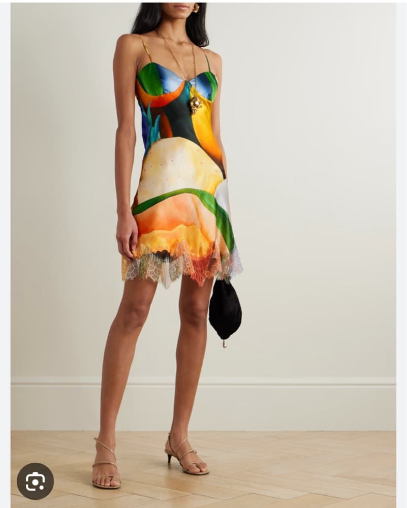 Donde Esteban Salpicon Mini Dress - Image 1