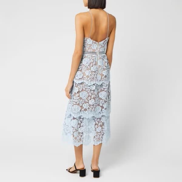 Self-Portrait Women's Flower Lace Midi - Image 2
