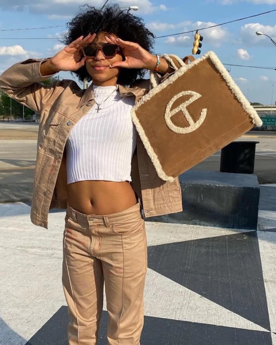 Ugg x Telfar Medium Shopper Bag - Image 1
