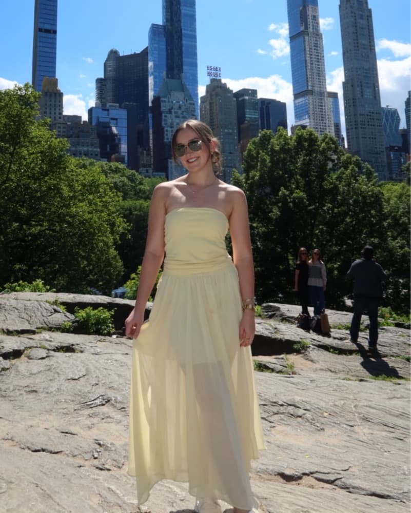 Yellow Maxi Skirt - Image 1