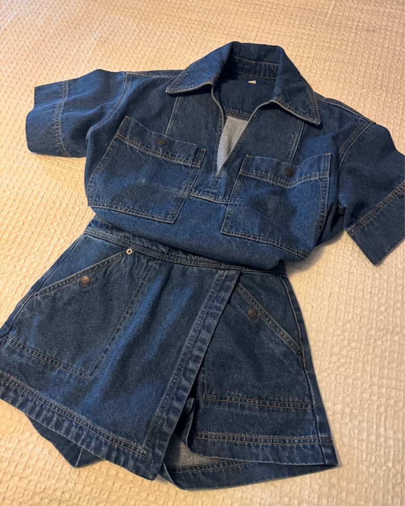 Shona Joy Denim Set - Image 1