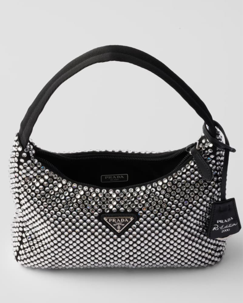 Prada Satin Mini Bag - Image 3