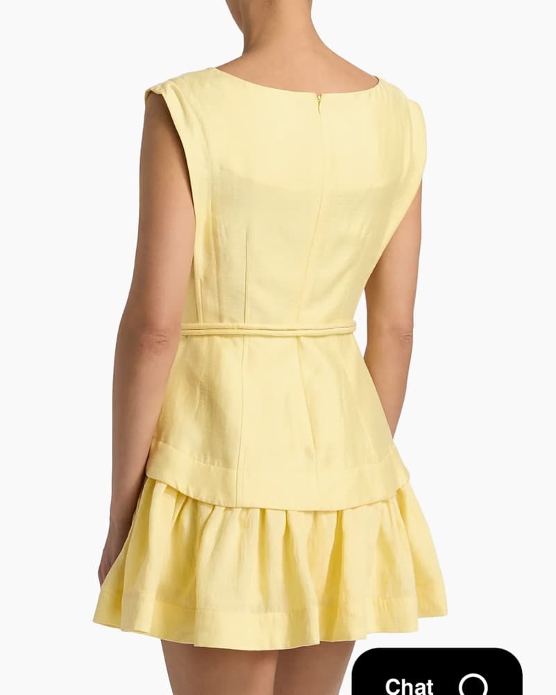 Acler Remly Ruffled Linen-blend - Image 3