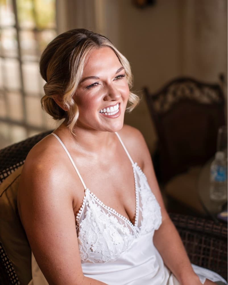 Bride Getting Ready Slip and Robe - Image 5