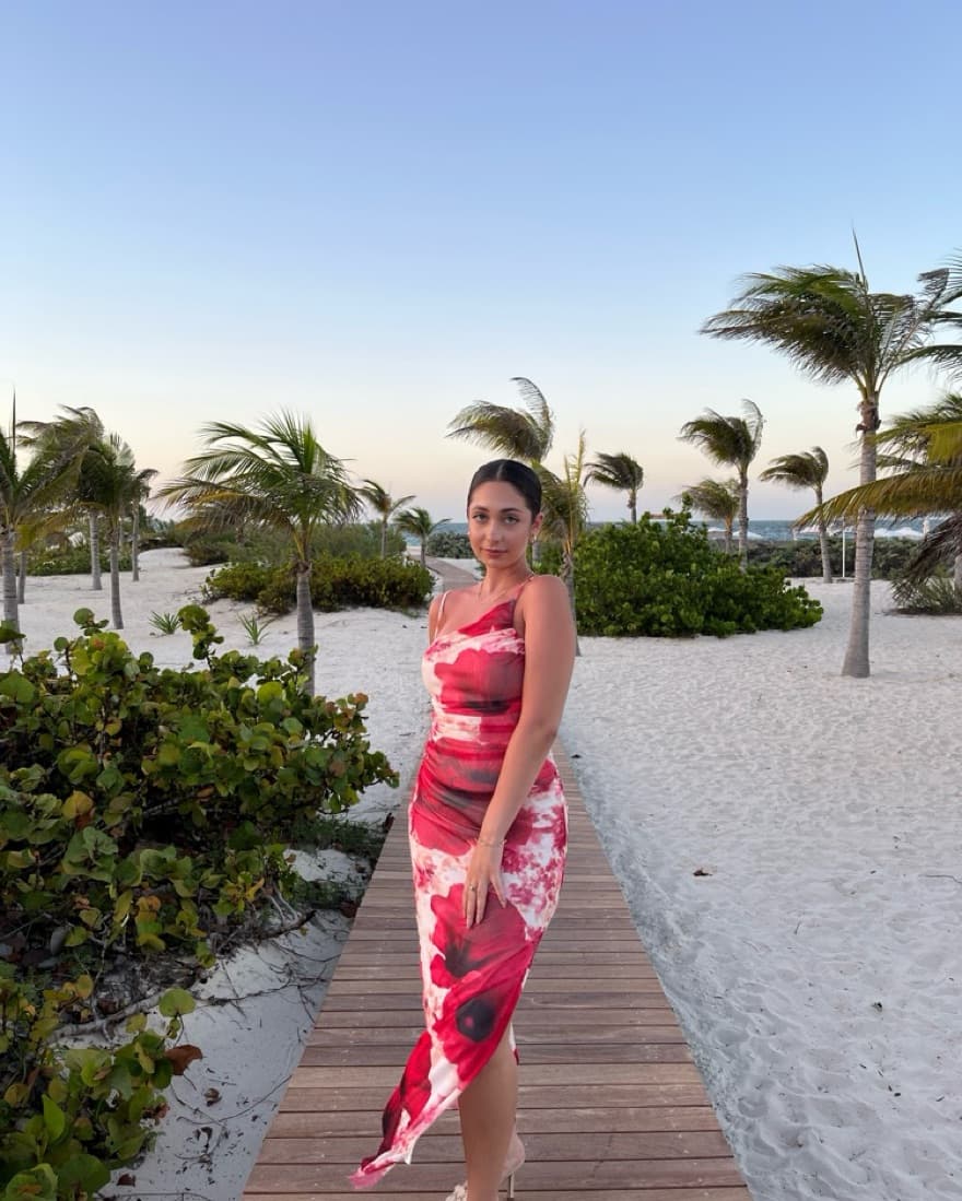 Floral Printed Maxi Dress - Image 1