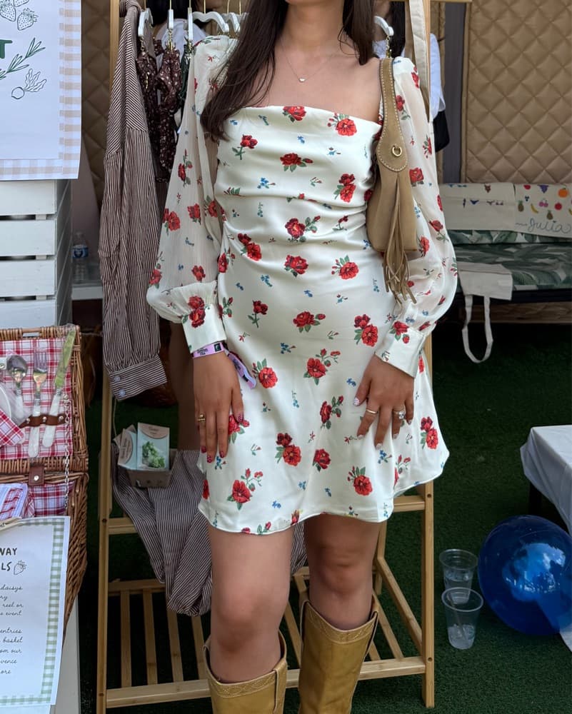 Floral Print WeWoreWhat Dress - Image 2