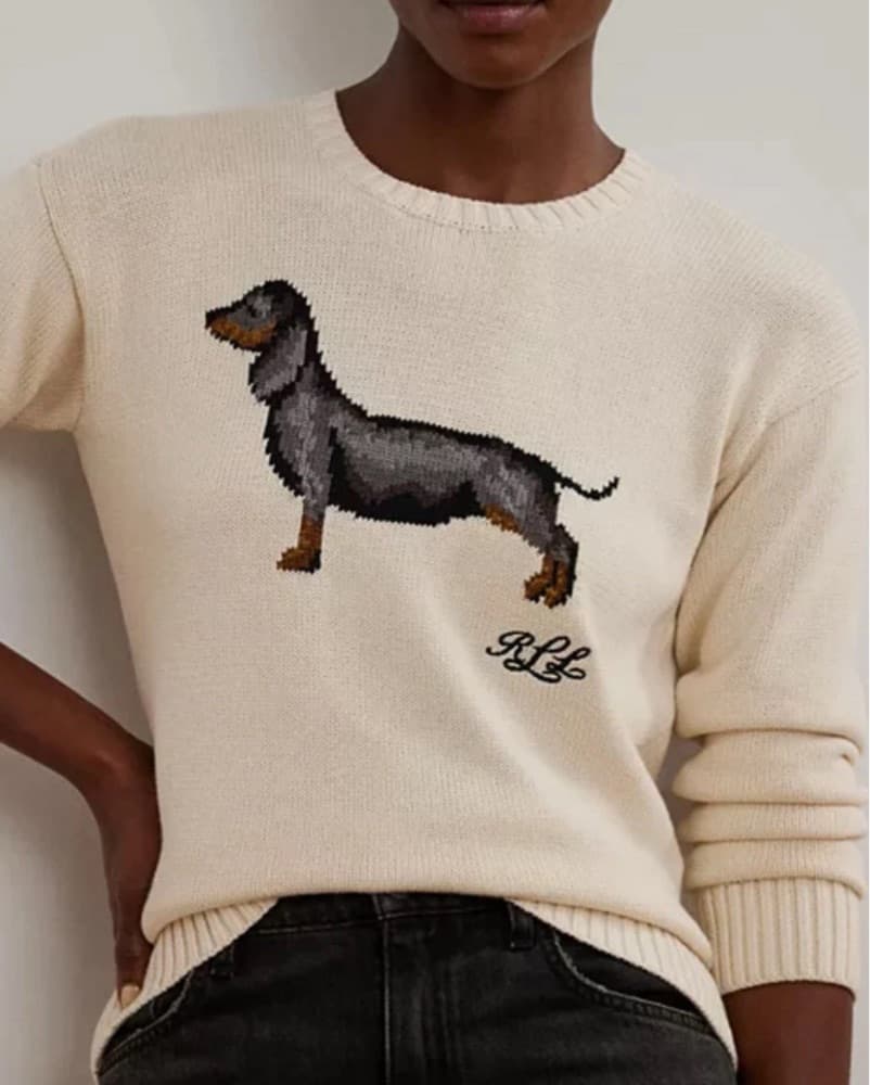 Ralph Lauren Dachsund Sweater - Image 1