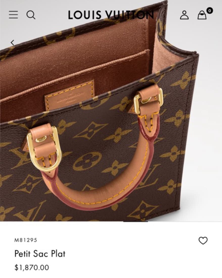 Louis Vuitton Petit Sac Plat Bag - Image 5