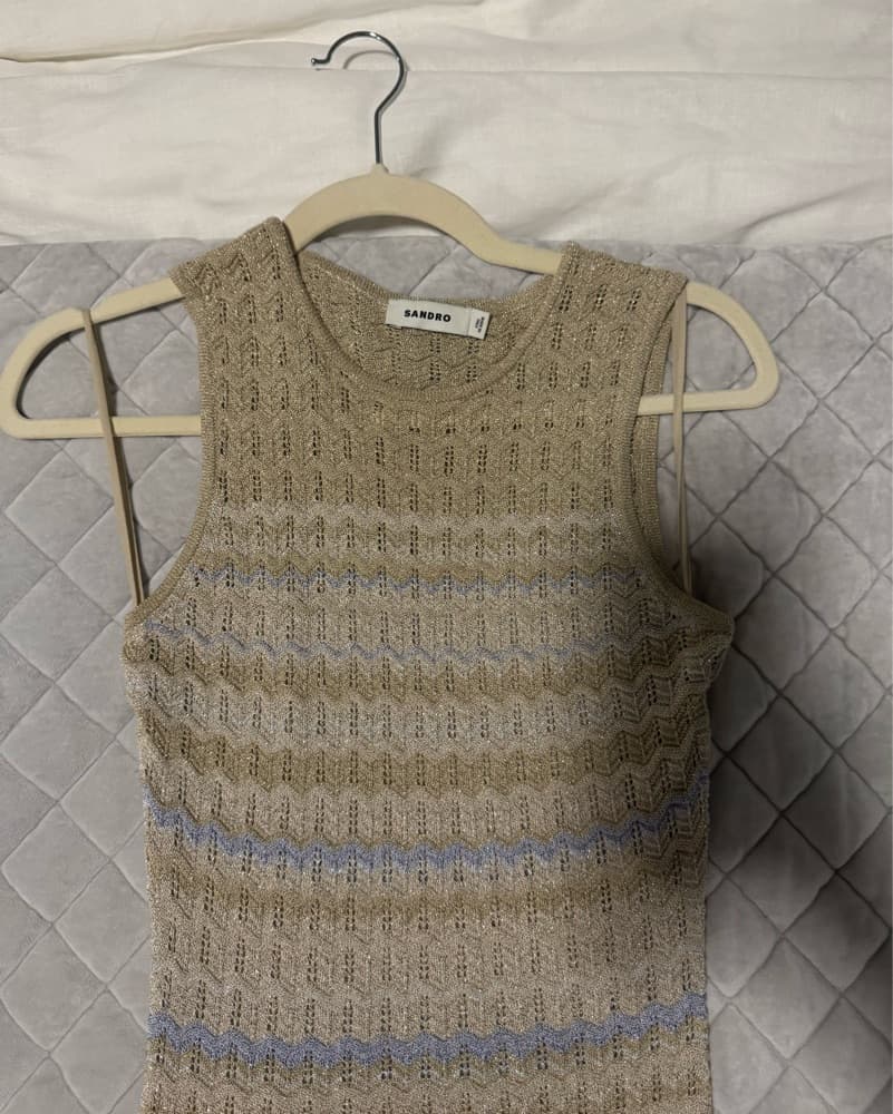 Sandro Zade Knit Dress - Image 4