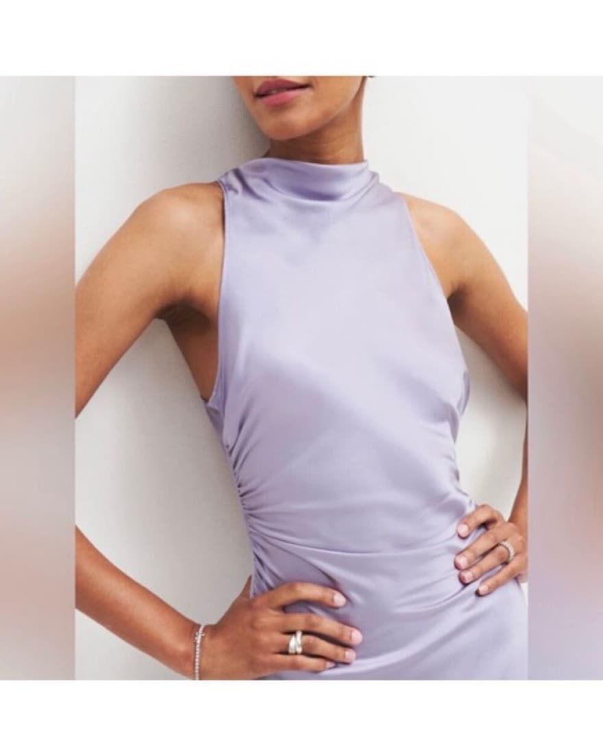 Purple Reformation Formal Dress - Image 3