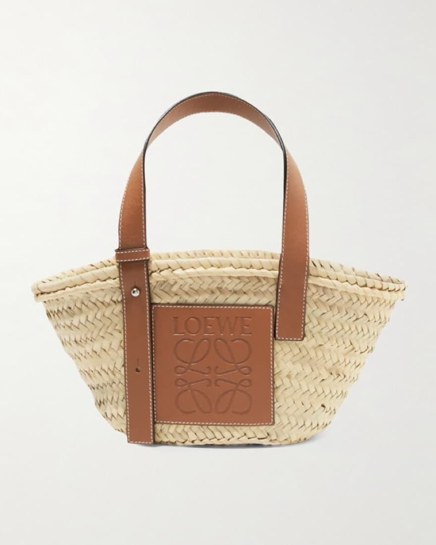 Loewe Small Raffia Tote  - Image 1