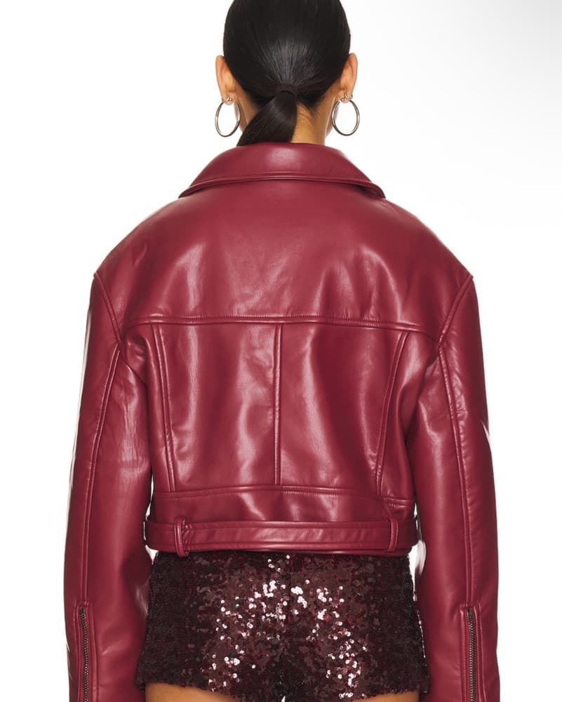 Lioness Red moto Jacket - Image 2