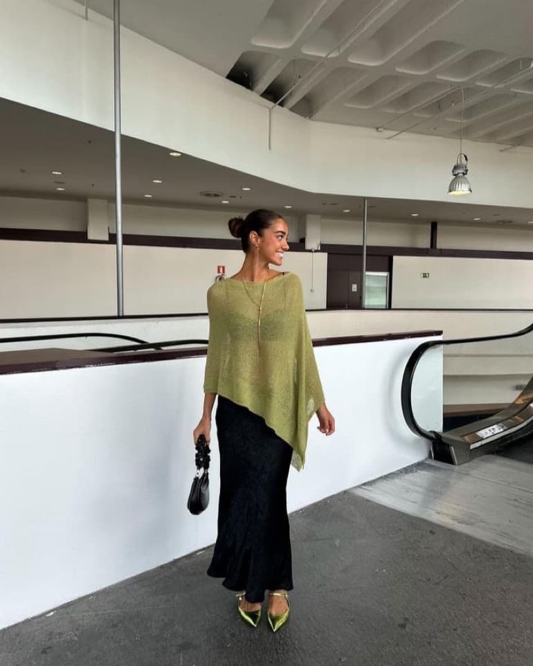 Chiffon Poncho - Image 1