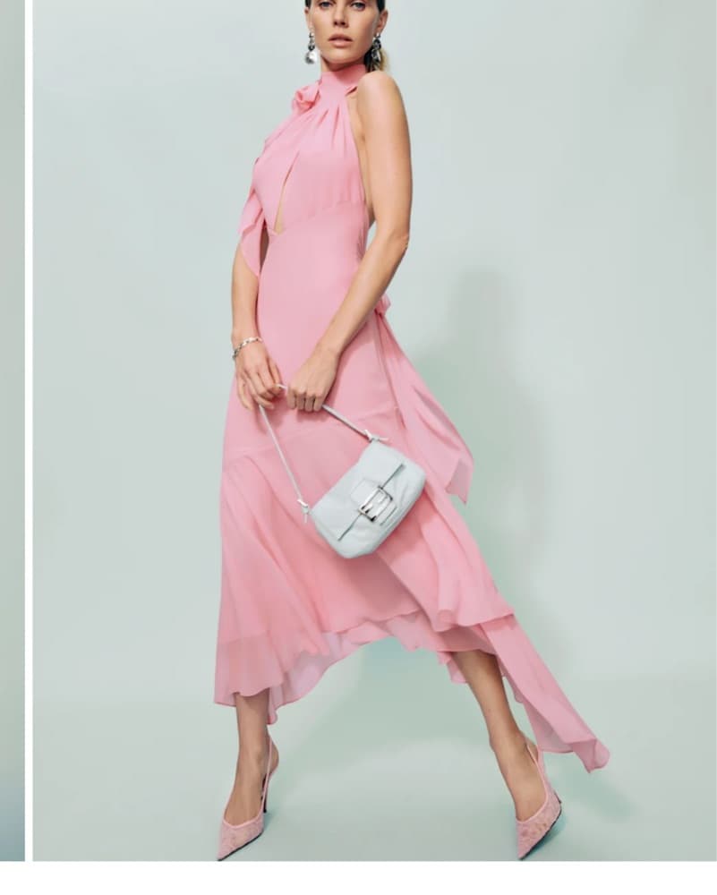 Reformation Mela Dress - Taffy  - Image 4