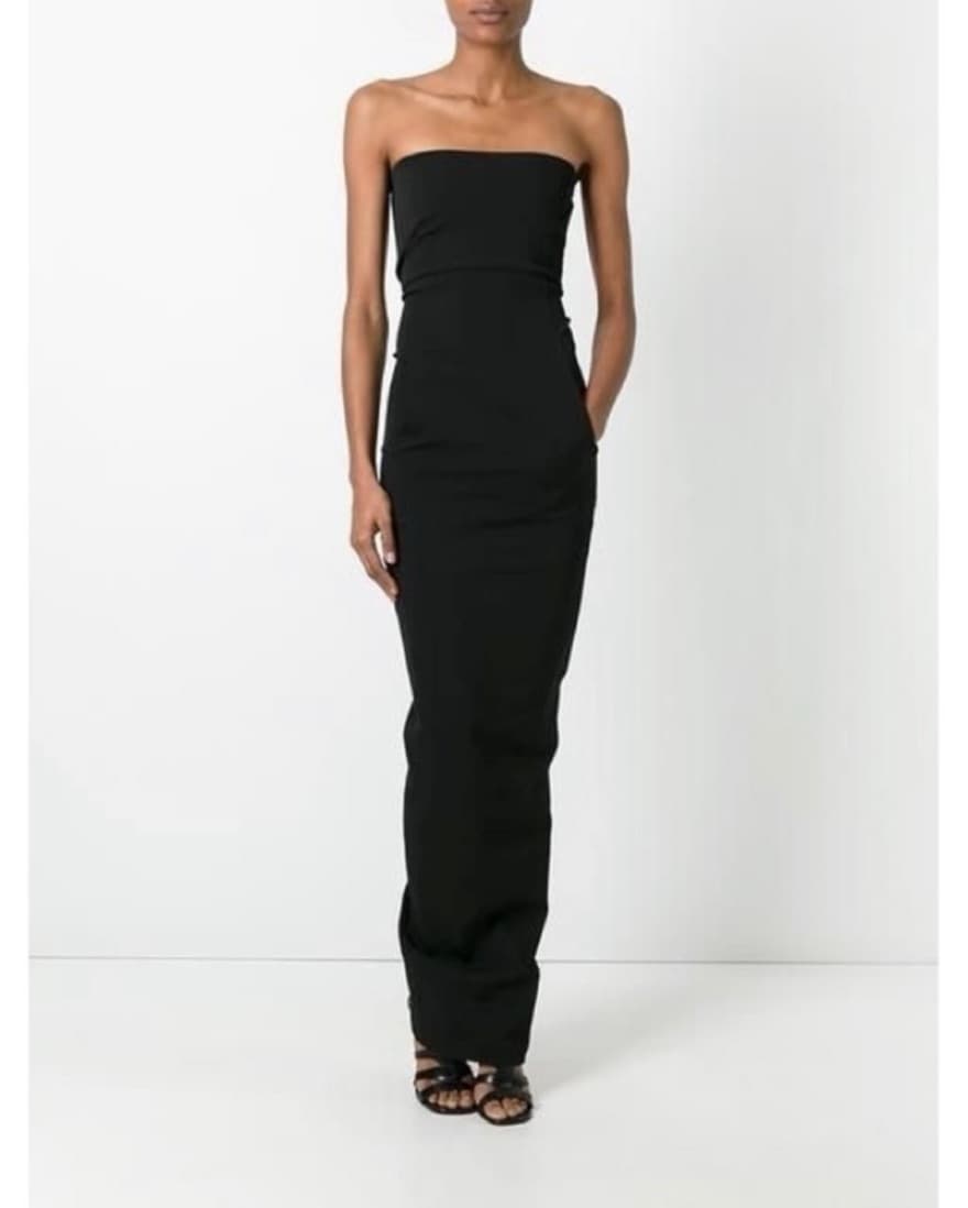 Rick Owens BLACK Long Dress - Image 1