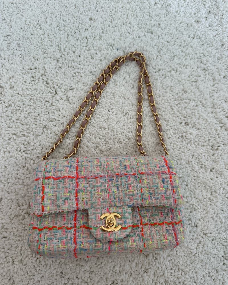 Tweed Chanel Flap - Image 1