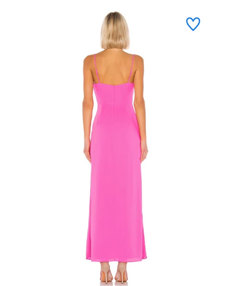 Superdown Addison Maxi Dress In Pink - Image 2