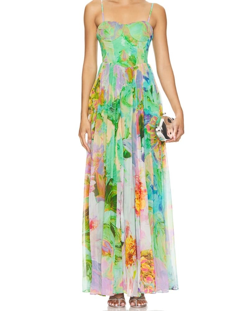 Corset Maxi Dress Hermant and Nandita  - Image 1