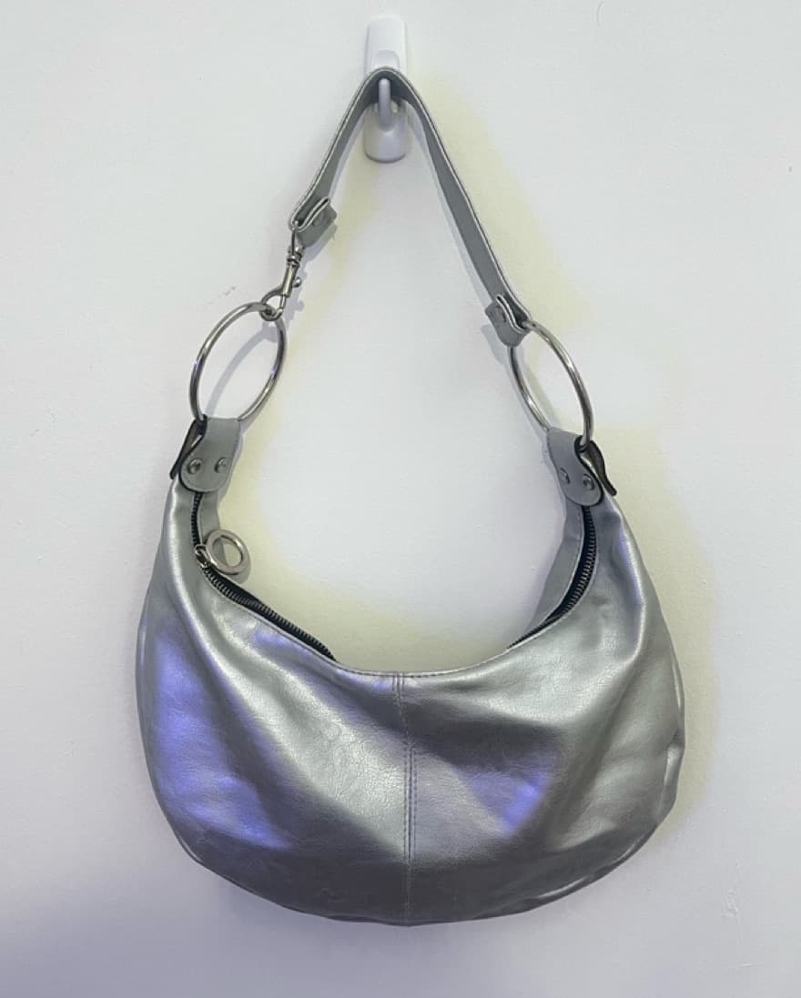 Silver Y2K Bag - Image 1