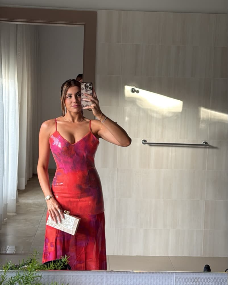 Runaway The Label Sequin Sheer Dress - Image 2