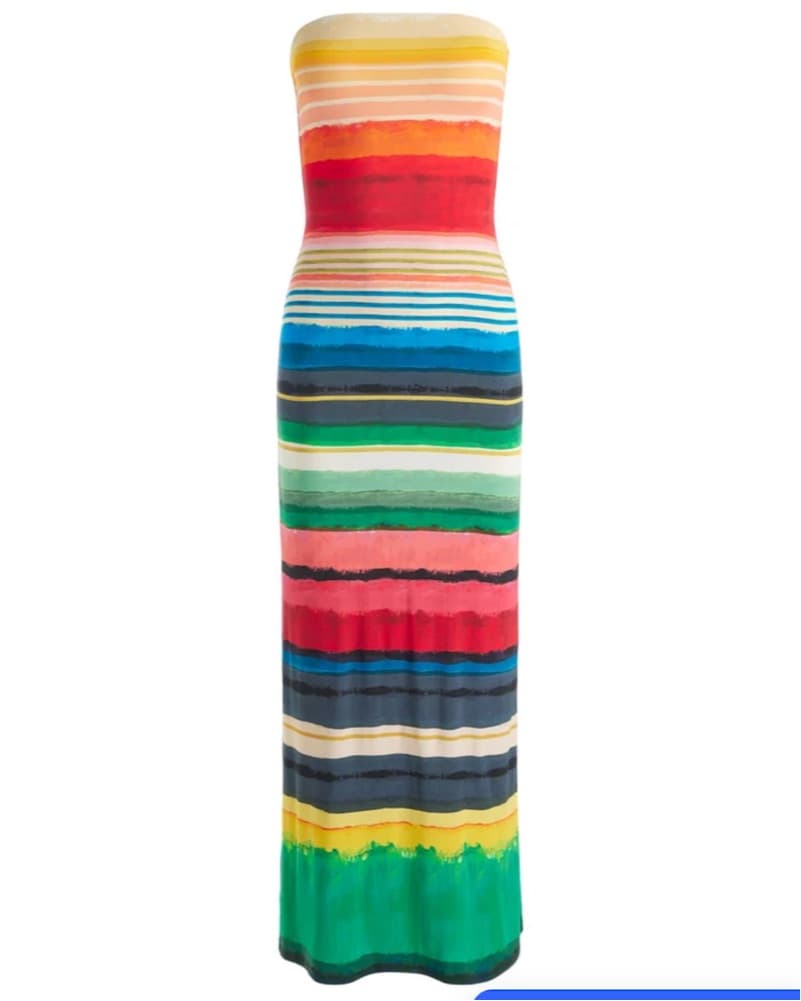 Alice + Olivia Rainbow Dress - Image 4