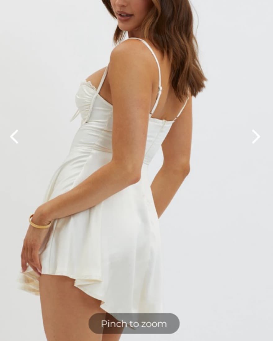 Selfie Leslie FORTUNE LACE TRIM ASYMMETR - Image 3