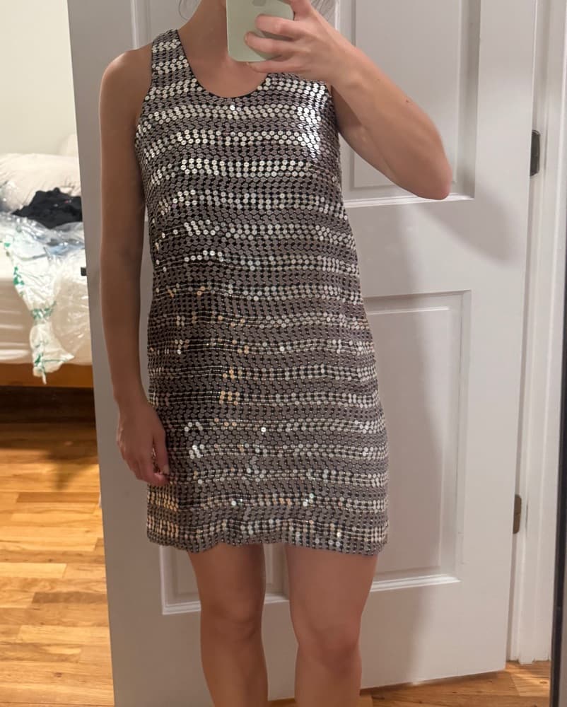 Sequin Mini Dress - Image 1