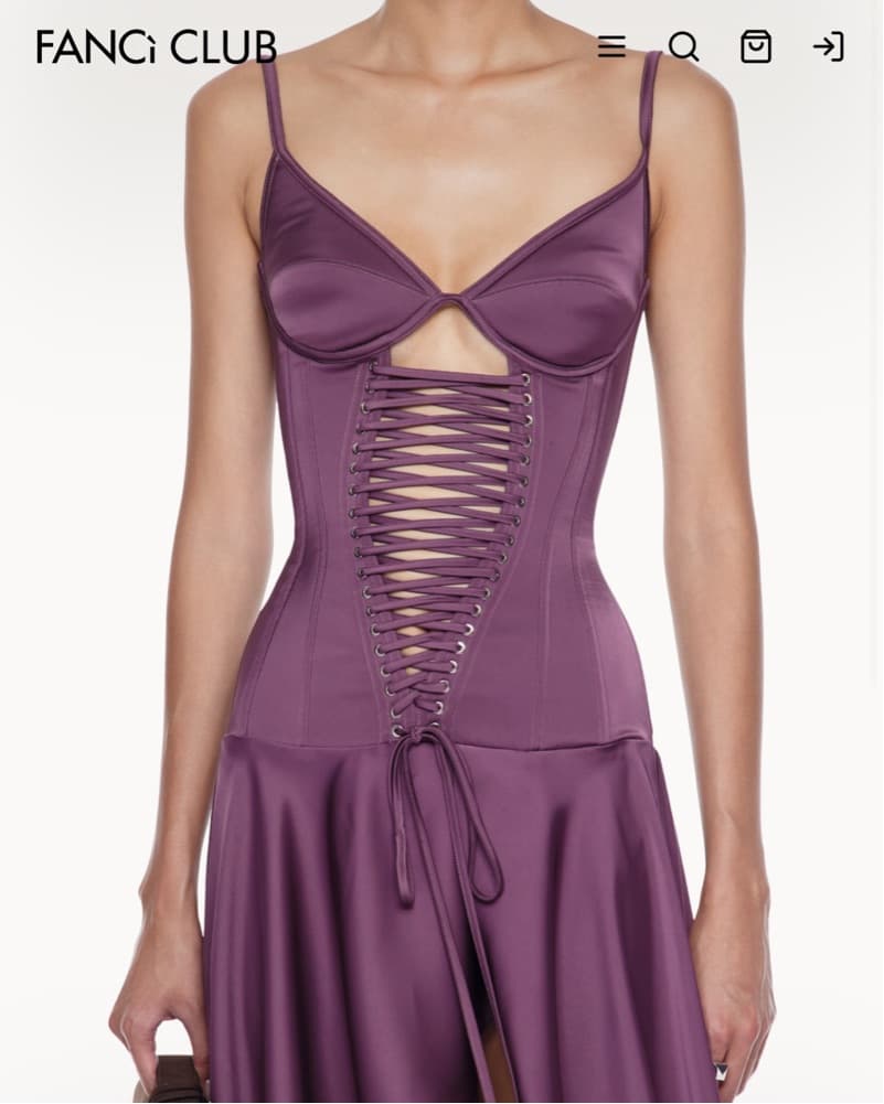 Fanci Club Marrowline Midi Dress  - Image 4