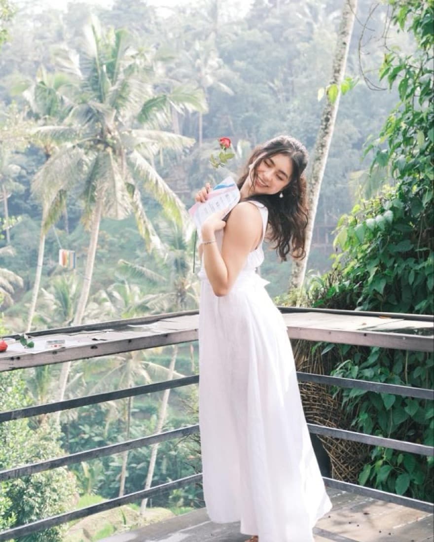 White Linen Dress - Image 3
