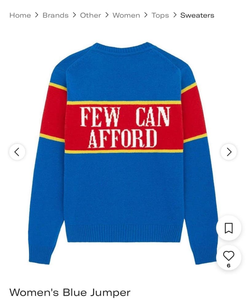 Rowing Blazers Princess Diana Sweater - Image 2