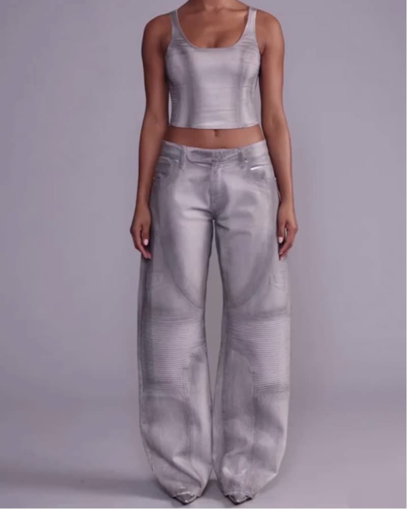 Revice Denim GT Set in Gray - Image 1