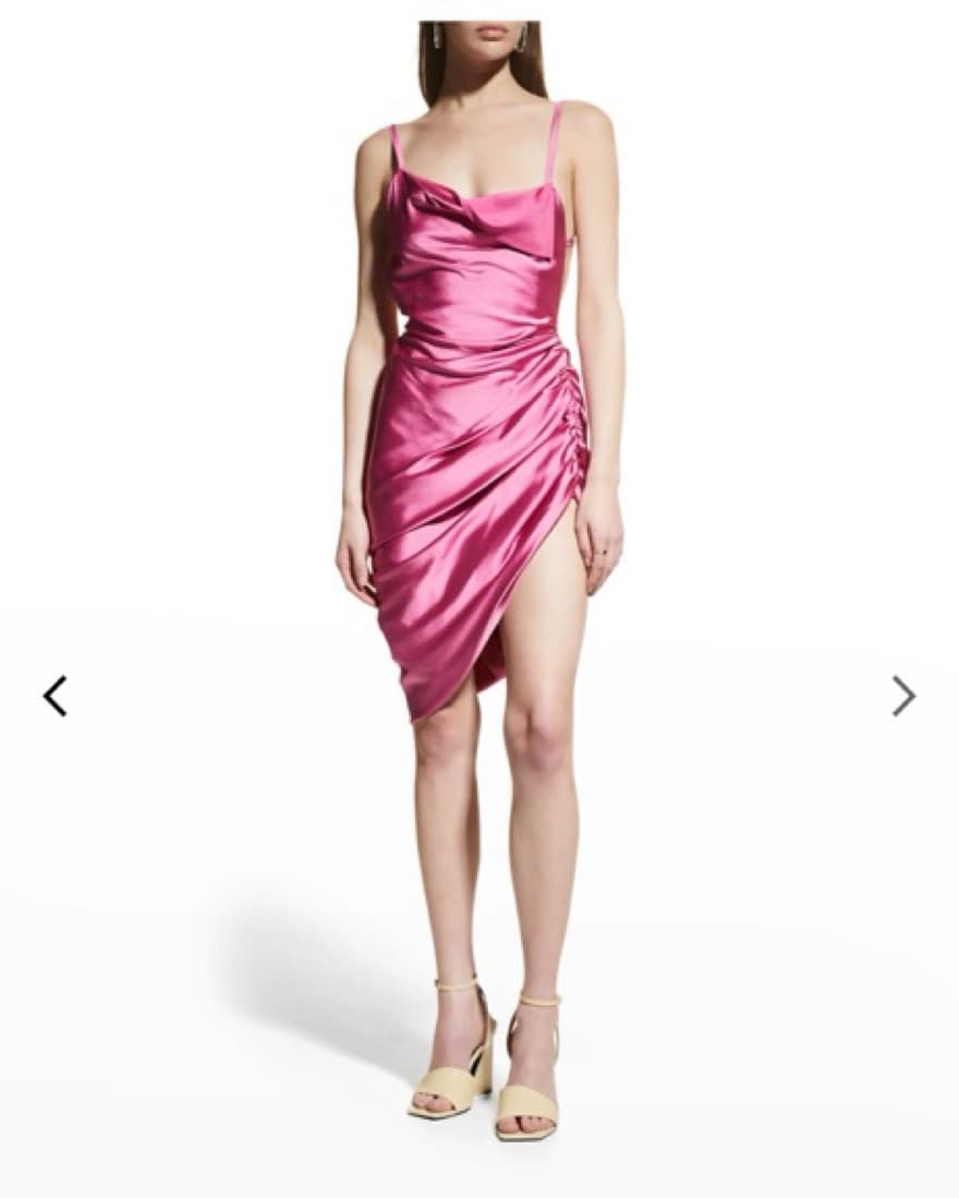 Jacquemus Pink Mini Dress - Image 3