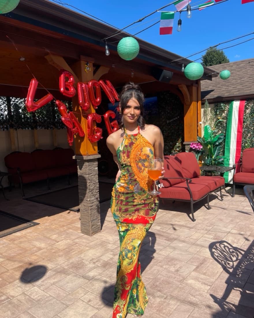 Italian Lemon Dress - Image 1