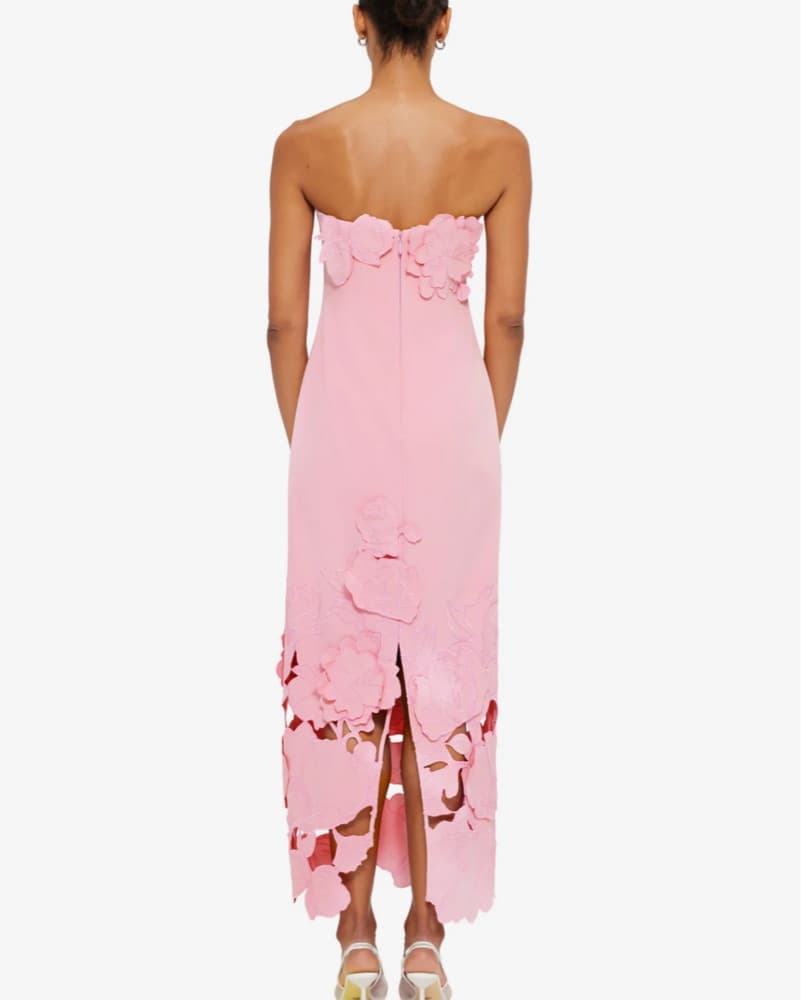 Leo Lin Pink Rayna Maxi Dress - Image 3