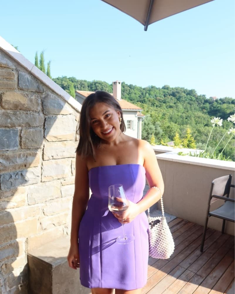 A.L.C. Purple Mini Dress  - Image 2